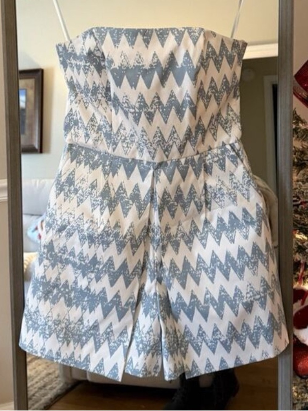 1.State Chevron Print Romper Size 4